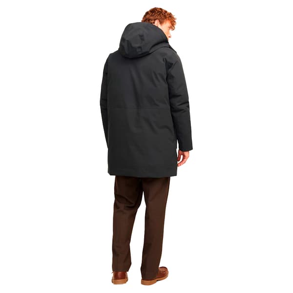 Jack & Jones Wave Parka Sort L Mand