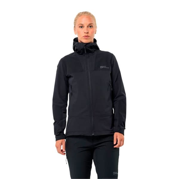 Jack Wolfskin Andur Jacka Svart L Kvinna