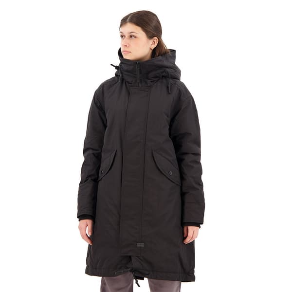 G-star Fishtail Parka Svart XS Kvinna