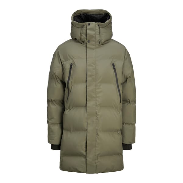 Jack & Jones Alpha Long Pufferjakke Grøn 2XL Mand