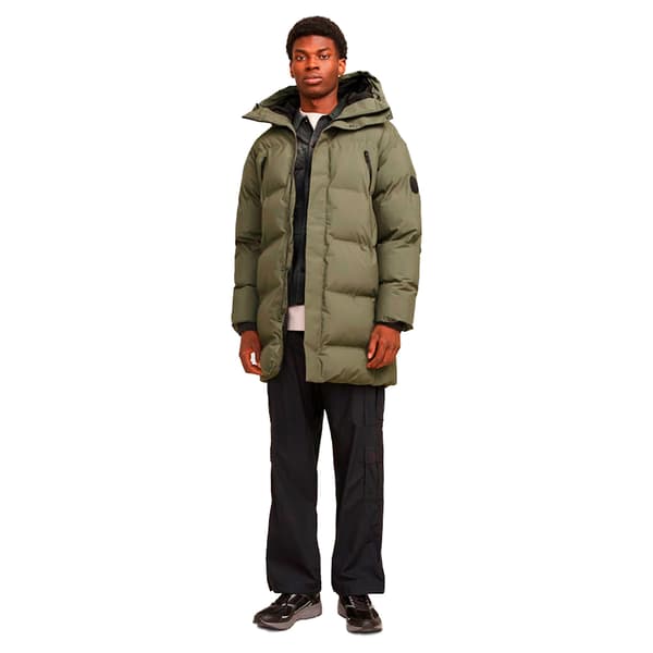 Jack & Jones Alpha Long Pufferjakke Grøn 2XL Mand
