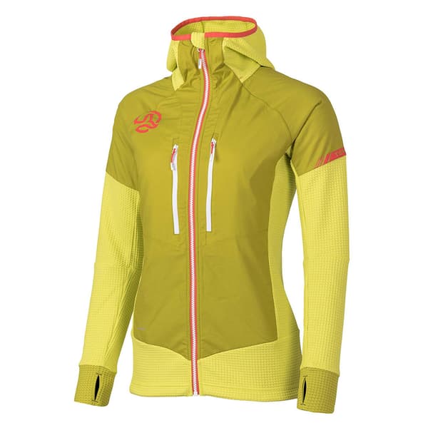 Ternua Agile Hybrid Jakke Gul S Kvinde