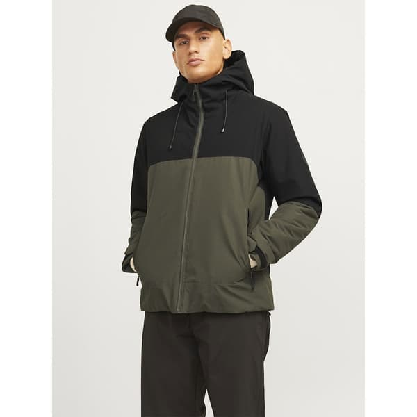 Jack & Jones Aiden Transitional Jakke Grøn,Sort S Mand