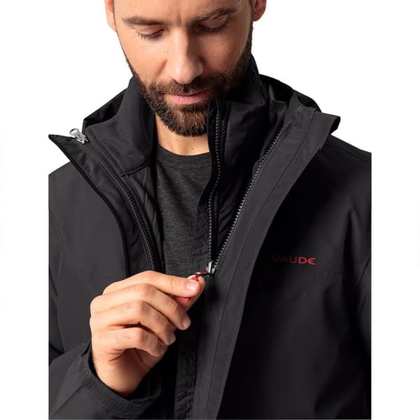 Vaude Valsorda 3 In 1 Jacka Röd S Man