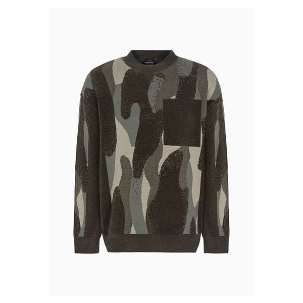 Armani Exchange 6dzm1j_zm4hz Trøje Grøn L Mand