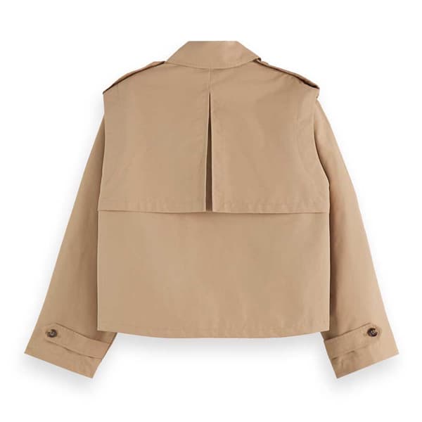 Scotch & Soda 177584 Regnfrakke Beige XS Kvinde