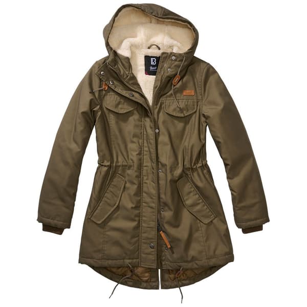 Brandit Marsh Lake Parka Grøn XS Kvinde