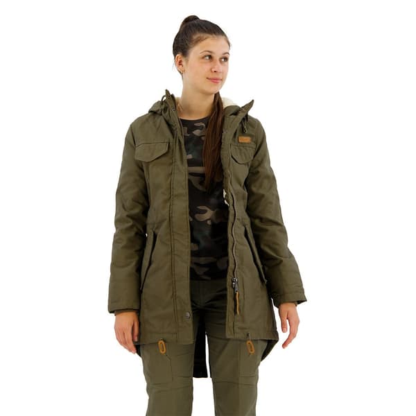 Brandit Marsh Lake Parka Grøn XS Kvinde