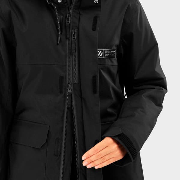 Siroko Ultimate Pro Gstaad Softshelljacka Svart M Kvinna