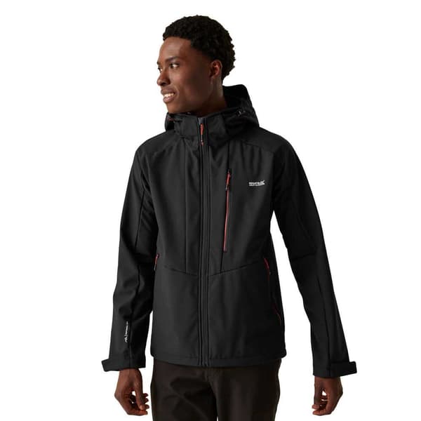 Regatta Hewitts X Softshelljakke Sort S Mand