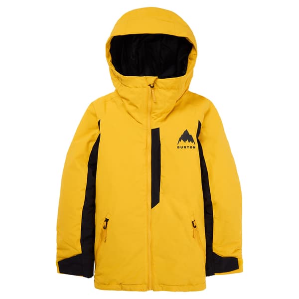 Burton Hillslope 2l Jakke Gul 6-7 Years Dreng