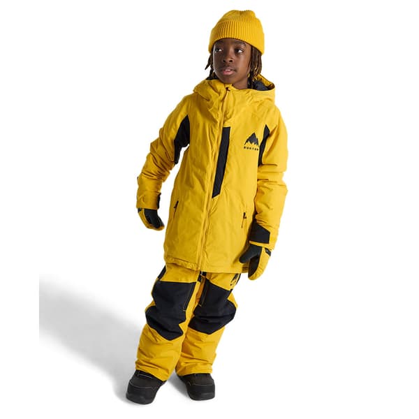 Burton Hillslope 2l Jakke Gul 6-7 Years Dreng