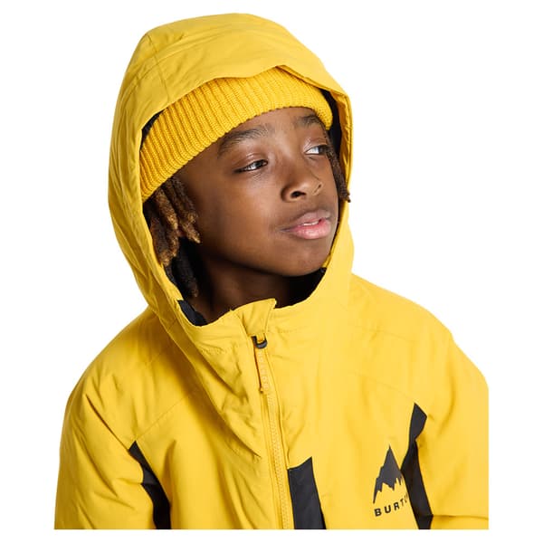 Burton Hillslope 2l Jakke Gul 6-7 Years Dreng