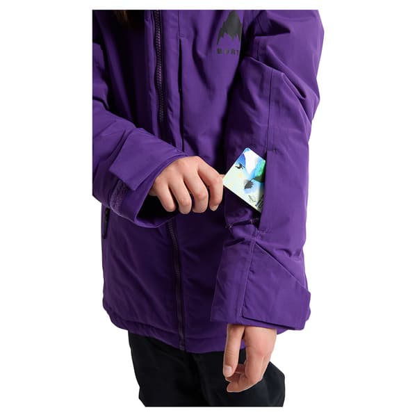 Burton Hillslope 2l Jacka Lila 8 Years Pojke