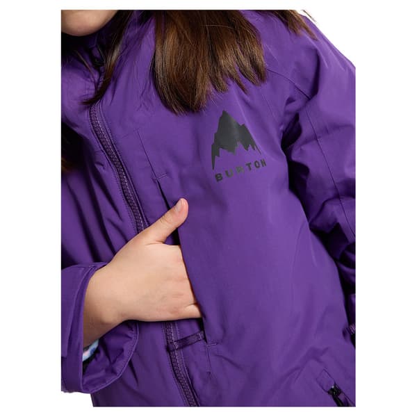 Burton Hillslope 2l Jacka Lila 8 Years Pojke