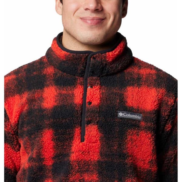 Columbia Rugged Ridge™ Fleece Med Halv Dragkedja Röd 2XL Man