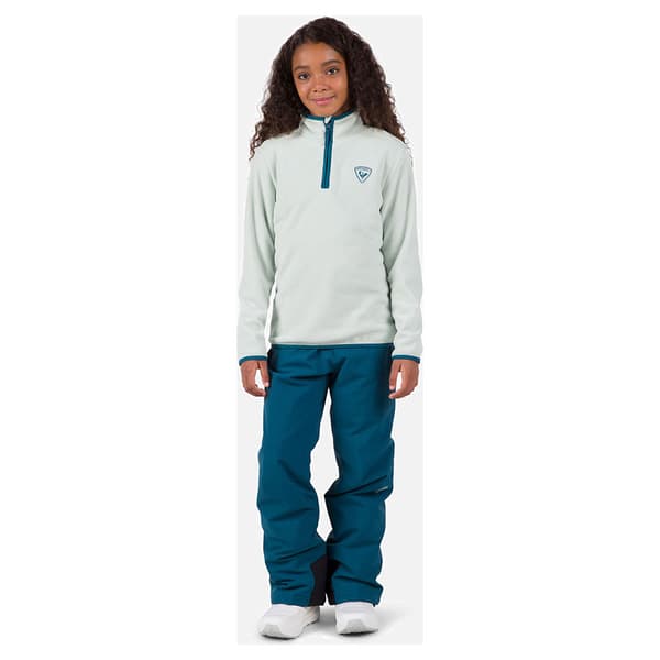 Rossignol Strawpile Fleece Med Halv Dragkedja Blå 12 Years