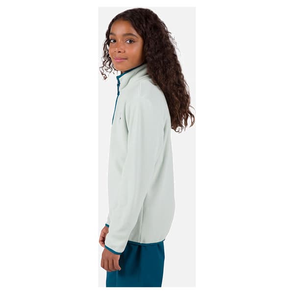 Rossignol Strawpile Fleece Med Halv Dragkedja Blå 12 Years