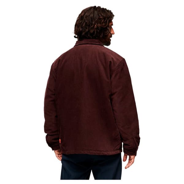 Superdry Surplus Corduroy övertröja Brun L Man