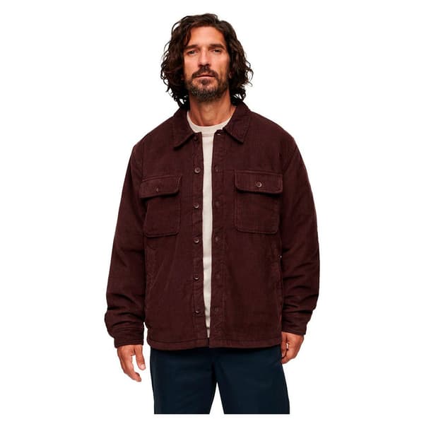Superdry Surplus Corduroy övertröja Brun L Man