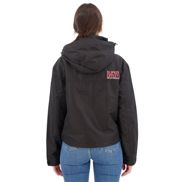 Superdry W5011655a Jacka Svart L Kvinna