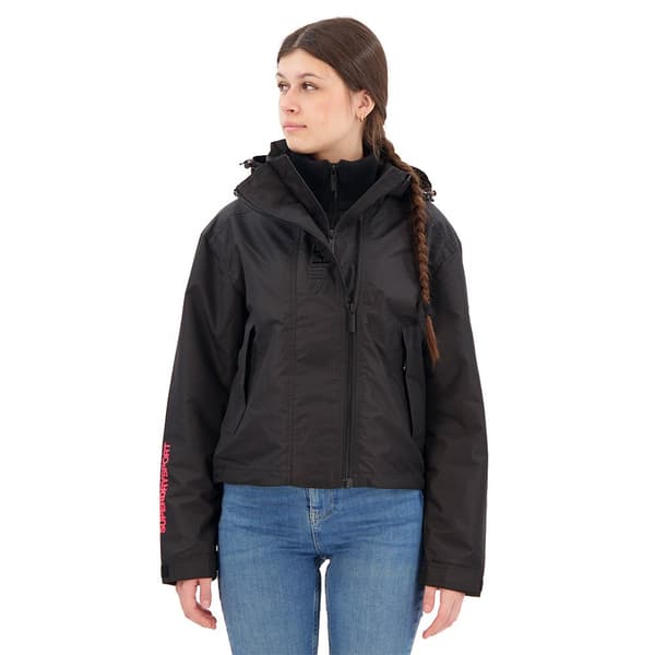 Superdry W5011655a Jacka Svart L Kvinna