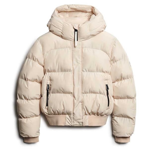 Superdry Sports Jacka Beige XS Kvinna