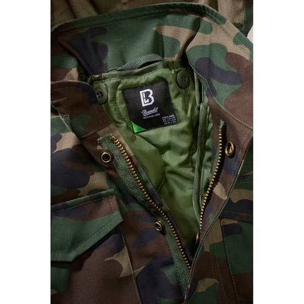 Barnjacka - Brandit - M65 Classic - Vattentålig - 4 fickor - Varm avtagbar insida