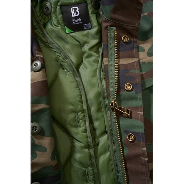 Barnjacka - Brandit - M65 Classic - Vattentålig - 4 fickor - Varm avtagbar insida