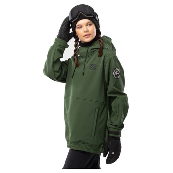 Siroko W1 Kilimanjaro Softshell-takki Vihreä L Mies