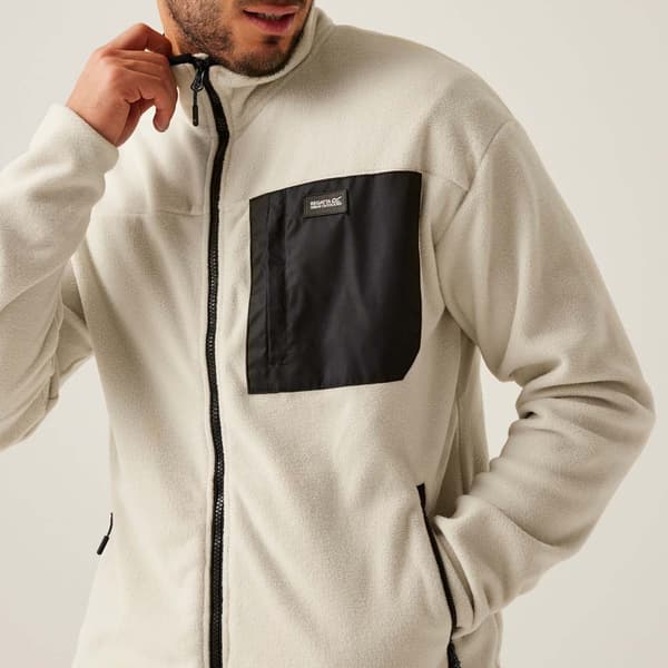 Regatta Frankie Fleecejakke Med Fuld Lynlås Beige 3XL Mand