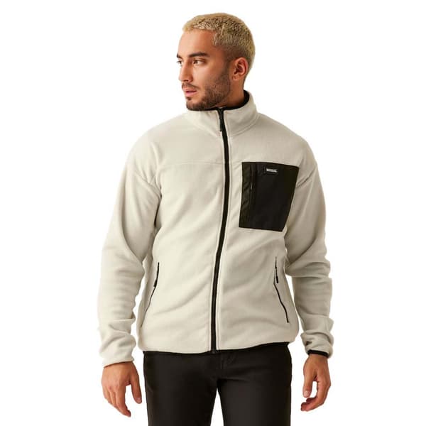 Regatta Frankie Fleecejakke Med Fuld Lynlås Beige 3XL Mand