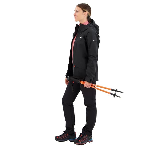 Salewa Puez Goretex 2l Jacka Svart S Kvinna