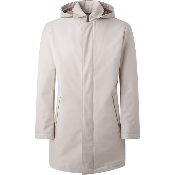 Hackett Padded Mac Takki Valkoinen L Mies