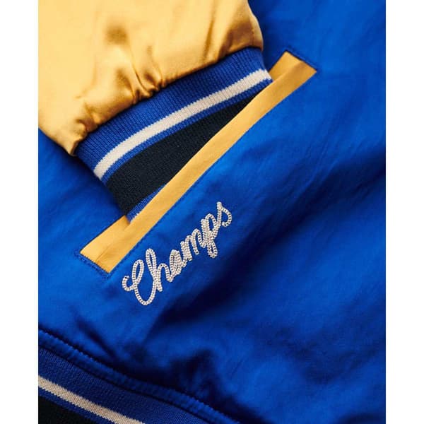 Superdry Luxe Varsity Jacka Blå XS Kvinna