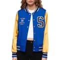 Miniatyrbild 1 av 6: Superdry Luxe Varsity Jacka Blå XS Kvinna