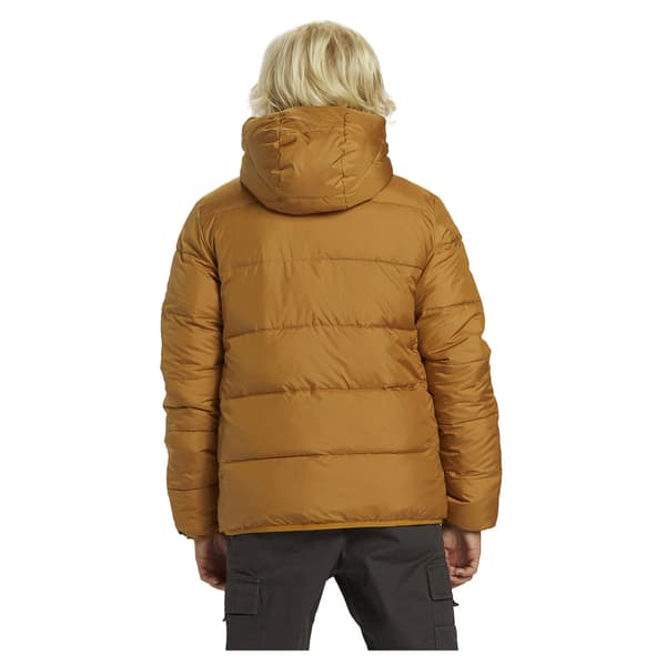 Quiksilver Scaly Reversible Jacka Brun 12 Years Pojke