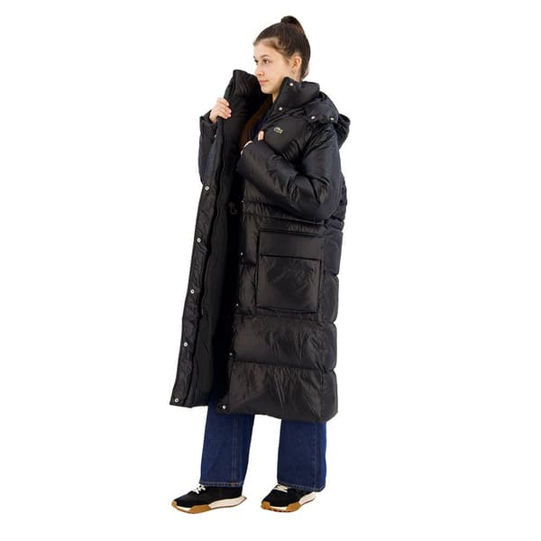 Lacoste Bf0741 Jacka Svart 38 Kvinna