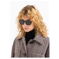 Miniatyrbillede 5 af 5: Armani Exchange 6dym1h_ym1rz Striktrøje Med Høj Hals Sort L Kvinde