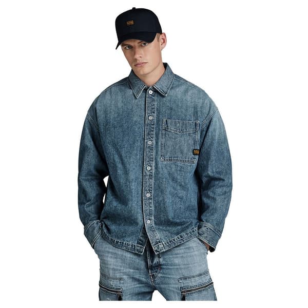 G-star Boxy Fit Overtrøje Blå 2XL Mand