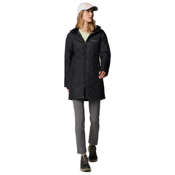 Columbia Heavenly™ Long Jakke Sort XS Kvinde