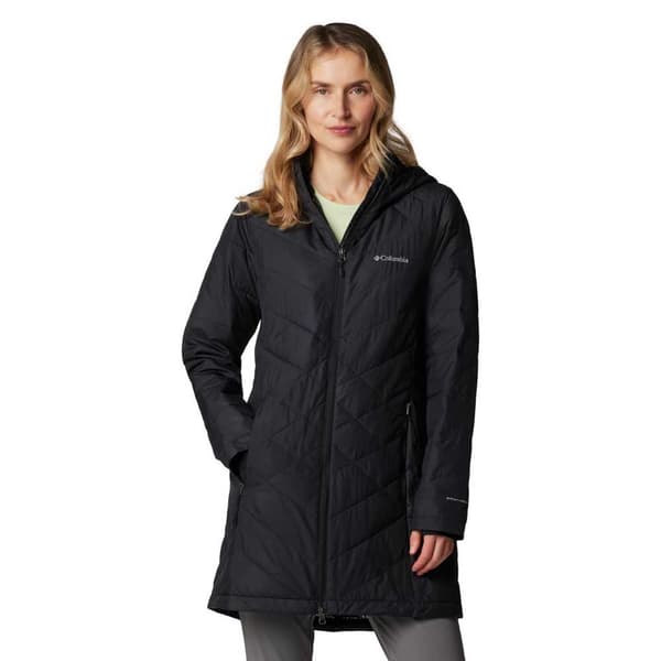 Columbia Heavenly™ Long Jakke Sort XS Kvinde