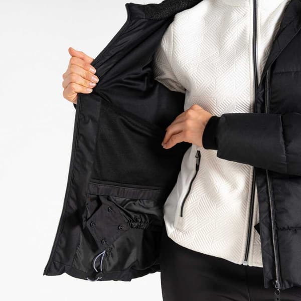 Dare2b Glamorize V Jakke Sort 32 Kvinde