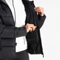 Miniatyrbillede 7 af 10: Dare2b Glamorize V Jakke Sort 32 Kvinde