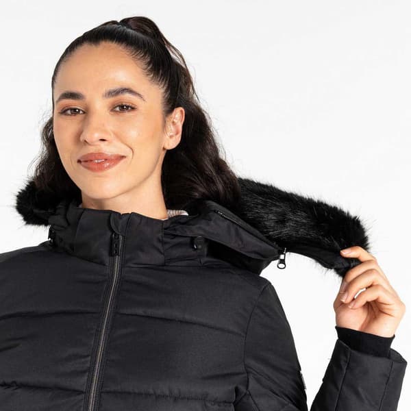 Dare2b Glamorize V Jakke Sort 32 Kvinde
