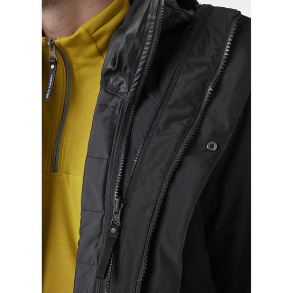 Helly Hansen Rigging Frakke Sort S Mand