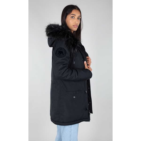 Alpha Industries Polar Jakke Sort S Kvinde