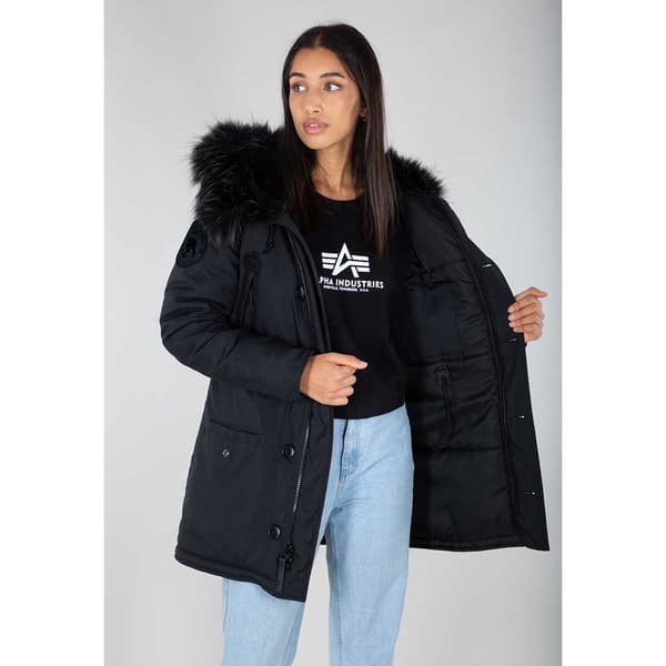 Alpha Industries Polar Jacka Svart XS Kvinna