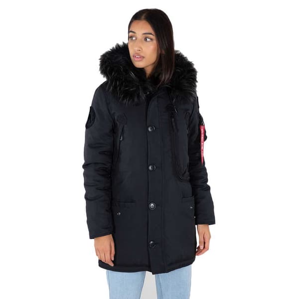 Alpha Industries Polar Jacka Svart XS Kvinna