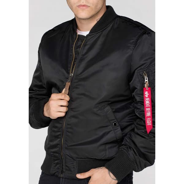 Alpha Industries Ma-1 Vf 59 Jacka Svart M Man